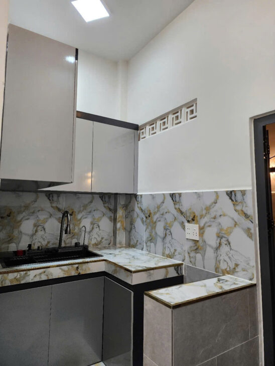 Bán nhà Bình Tân – Đường Số 12 HXH 8m thông, gần mặt tiền 42m2(4.2×12.3m), 2 tầng BTCT, chỉ 4.3 tỷ