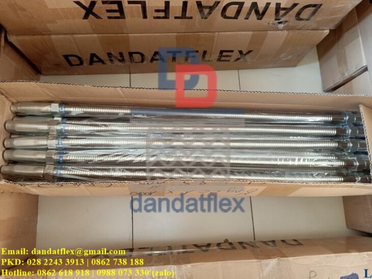 Khớp nối mềm inox cấp nước đầu phun chữa cháy – Ống mềm Sprinkler DN20