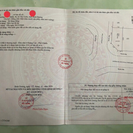 Cần bán lô đất 3 mặt tiền vị trí đẹp, giá chỉ 2,3 tỷ phù hợp để đầu tư, kinh doanh hoặc an cư lâu