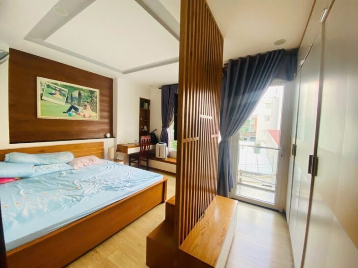 BÁN NHÀ PHỐ GÒ VẤP–GẦN LOTTE MART-4 TẦNG (5*14), HXT-FULL NỘI THẤT