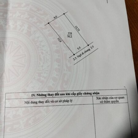 cc gửi bán 70m full thổ cư xã tốt động đường ô tô thông giá nhỉnh tỷ