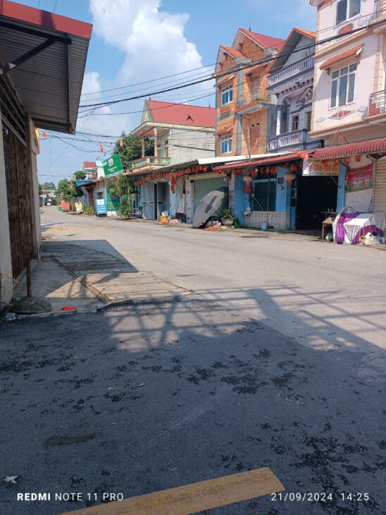 BÁN 110,7M ĐẤT BẮC THƯỢNG QUANG TIẾN, SÓC SƠN. FULL THỔ CƯ, THÔNG Ô TÔ. GẦN KCN. GIÁ CHỈ 2.435 TỶ