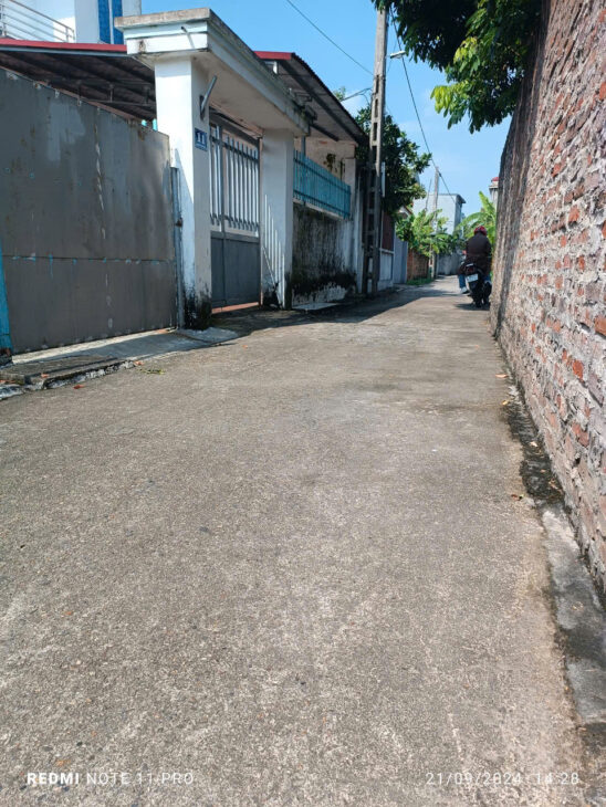 BÁN 110,7M ĐẤT BẮC THƯỢNG QUANG TIẾN, SÓC SƠN. FULL THỔ CƯ, THÔNG Ô TÔ. GẦN KCN. GIÁ CHỈ 2.435 TỶ