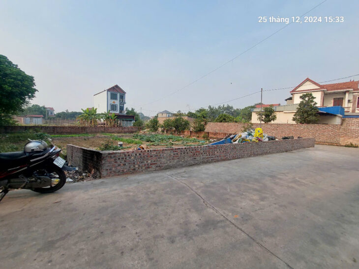 BÁN 183M ĐẤT PHÚ HẠ, MINH PHÚ, SÓC SƠN. LÔ GÓC, Ô TÔ TRÁNH. GIÁ 18TR/M