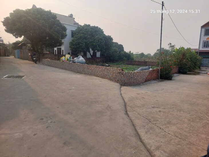 BÁN 183M ĐẤT PHÚ HẠ, MINH PHÚ, SÓC SƠN. LÔ GÓC, Ô TÔ TRÁNH. GIÁ 18TR/M