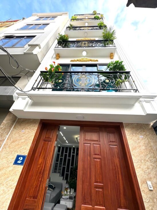 Nhà xây mới đón TẾT quận Hoàng Mai – dt 38m2 x 6 tầng thang máy – OTO ĐỖ CỬA