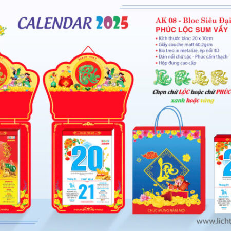 In Lịch Bloc Tại Trà Vinh: Thiết Kế Ấn Tượng, Đa Dạng Mẫu Mã