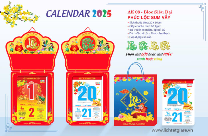 In Lịch Bloc Tại Trà Vinh: Thiết Kế Ấn Tượng, Đa Dạng Mẫu Mã