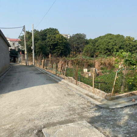 BÁN 84M ĐẤT HẢI BỐI ĐÔNG ANH. MẶT TIỀN RỘNG 8,7M. THÔNG Ô TÔ. CÁCH TRỤC CHÍNH CHỈ 30M. GIÁ 6.72 TỶ