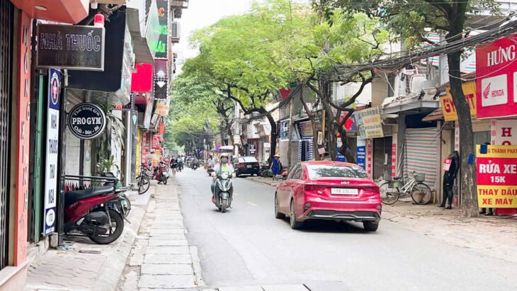 Bán gấp Mặt phố Nguyễn Khả Trạc, vỉa hè đường 3 làn ô tô đua KD đa hệ sấm uất 90m – 33tỷ