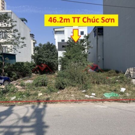 SIÊU PHẨM GIÁ 5,1 TỶ ĐẤT TẠI TT CHÚC SƠN-CHƯƠNG MỸ D/T: 46,2M