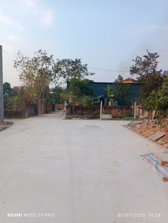 BÁN LÔ GÓC 100M2 TẠI LẬP TRÍ, MINH TRÍ, SÓC SƠN. GIÁ 20TR