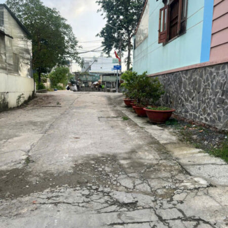 ????Đất thổ cư lô Mặt hẻm 1/đường THẠNH XUÂN 24, phường THẠNH XUÂN, Q12,(6mx17m) Hẻm 6m thông ????3,xTỷ