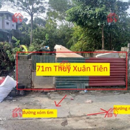 SIÊU PHẨM GIÁ 1,350 TỶ ĐẤT TẠI THỦY XUÂN TIÊN-CHƯƠNG MỸ D/T:71M SIÊU PHẨM GIÁ 1,350 TỶ ĐẤT TẠI THỦY XUÂN TIÊN-CHƯƠNG MỸ D/T:71M