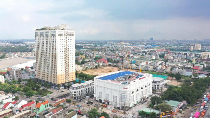 BÁN ĐẤT NGAY VINCOM PLAZA DĨ AN -100M2-GIÁ 5 TỶ