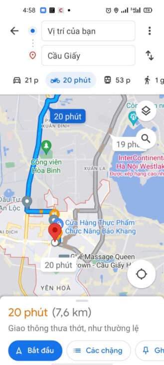 Cho thuê nhà riêng 5 tầng, 35m², đường An Dương Vương, Tây Hồ – Nhà độc lập, không chung chủ! giá