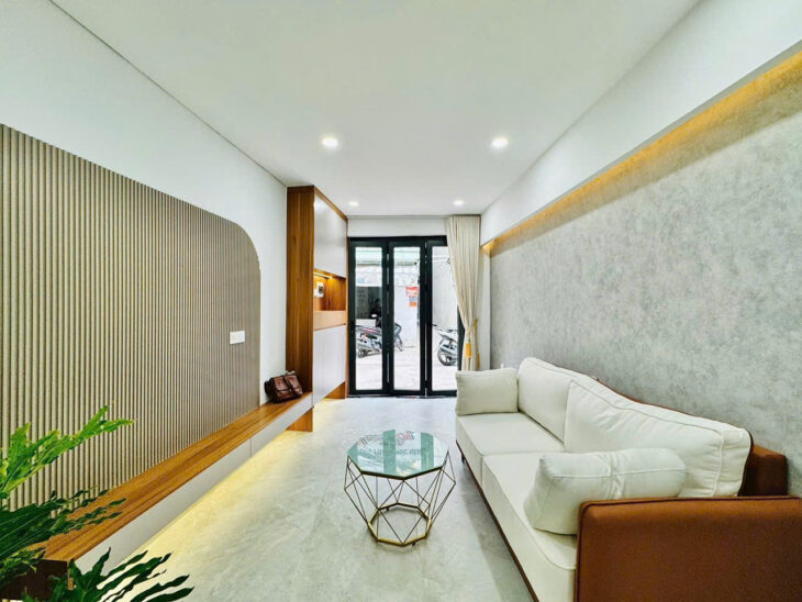 4.16 tỷ- bán nhà hẻm xe hơi Nơ Trang long- DT: 24.5m2- trệt lầu-2PN full nội thất- khu dân trí