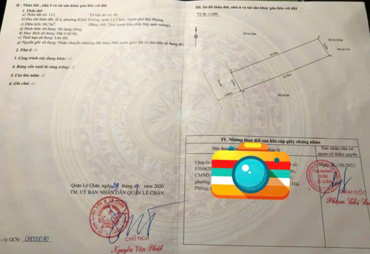 Đất mặt đường Quán Nam, 85mx2, MT 4.3m, đối diện Trường Học, Giá 115 tr/m