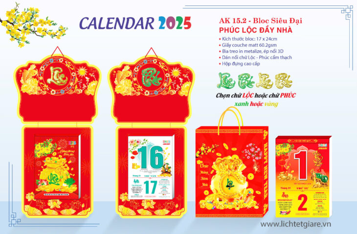 Thiết Kế Và In Lịch Treo Tường Độc Đáo Tại Quảng Nam