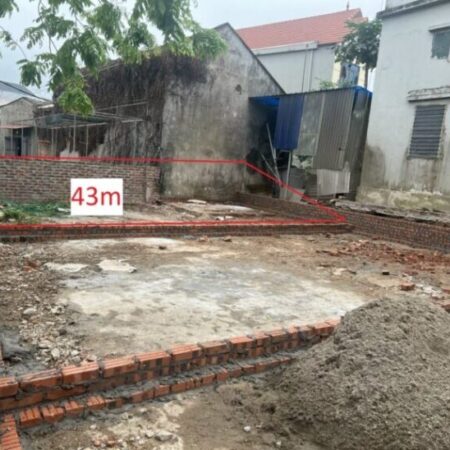 SIÊU PHẨM GIÁ 1,8 TỶ ĐẤT TẠI KHU CÔNG NGHIỆP PHÚ NGHĨA-CHƯƠNG MỸ D/T;43M