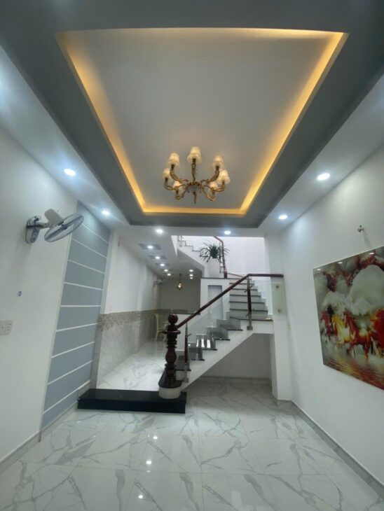 HẺM XE HƠI THÔNG – QUANG TRUNG GÒ VẤP – MỚI Ở NGAY – 2 TẦNG – 50M2 – CHỈ HƠN 4 TỶ