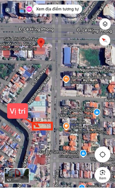 Bán đất mặt đường 40m Lô 28 Lê Hồng Phong, 490m MT 14m, ngay Mediamart, Giá 130 tr/m