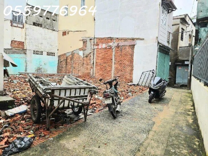 ĐẤT TRỐNG – 64M2 (5×13.5m) – HẺM xe VF3 ĐẸP – GẦN XE HƠI – KHÔNG QUY HOẠCH – TIỆN XÂY MỚI THEO Ý –