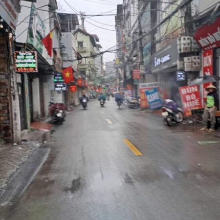 BÁN NHÀ MẶT ĐƯỜNG CỔ NHUẾ – 58M2 – 5 TẦNG – Ô CHỜ THANG MÁY