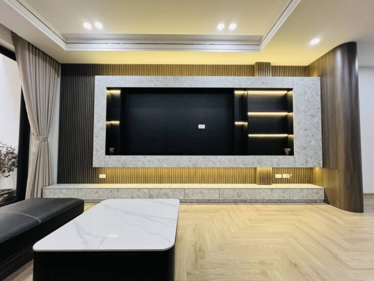 Bán nhà Tam Trinh giá 13.9 tỷ, diện tích 57m2, 5 tầng, mặt tiền 3.5m