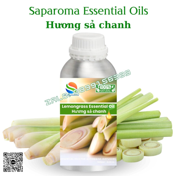 CHAI 500ML TINH DẦU THIÊN NHIÊN SAPAROMA, HỖ TRỢ KHỬ MÙI THƠM PHÒNG, THƯ GIÃN GIẢM STRESS