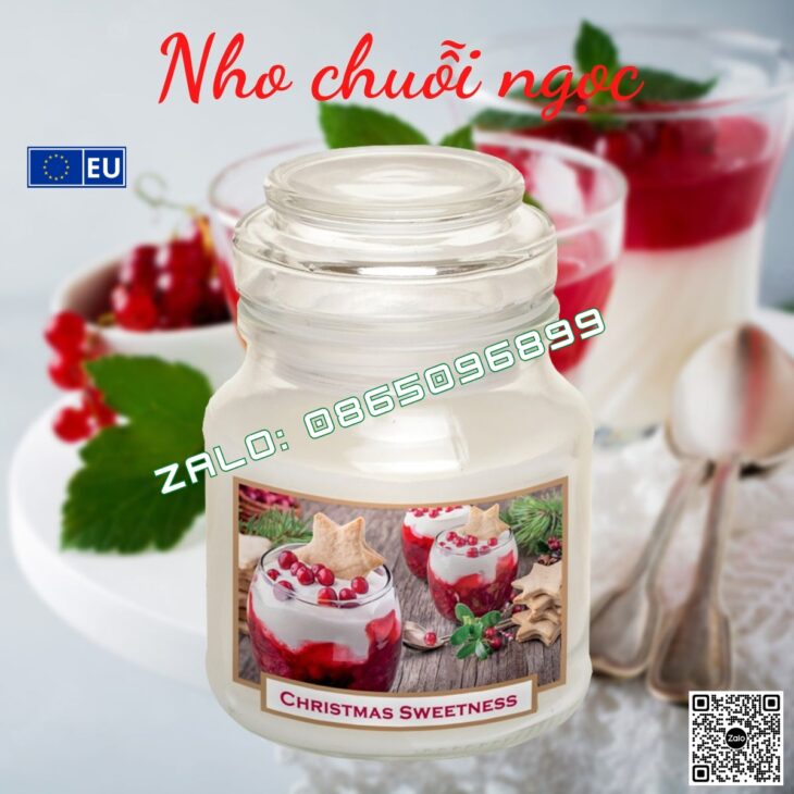 Hũ nến thơm cao cấp nhập khẩu chính hãng Bartek Candles 130g, thơm phòng, thư giãn, hỗ trợ khử mùi