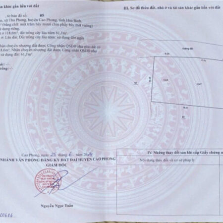 CƠ HỘI SỞ HỮU LÔ ĐẤT ĐẸP GIÁ SIÊU TỐT