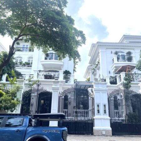 Biệt thự 14,5×25,5m – KDC Cityland Q7 – 5 tầng đẹp – view sông – khu compound – giá 85,9 tỷ