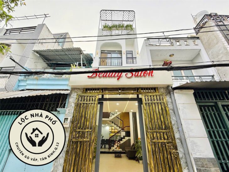 KINH DOANH SẦM UẤT☘️BÁN NHÀ 4 TẦNG✨PHẠM VĂN BẠCH, P12 GÒ VẤP, 5.X TỶ