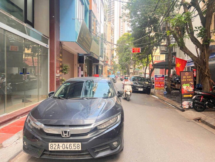 Bán nhà mặt phố Đồng Bát, Nam Từ Liêm, tòa nhà 7 tầng thang máy, vỉa hè, ô tô tránh, diện tích 80m,