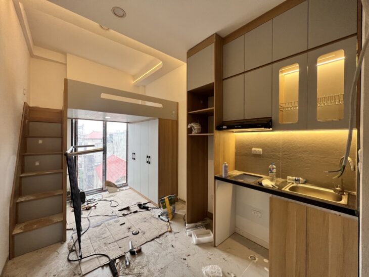 BÁN CCMN 7 TẦNG MỚI, THANG MÁY- FULL NỘI THẤT+ PCCC