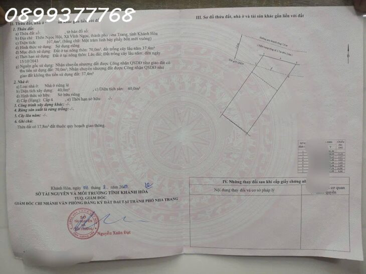 BÁN NHÀ GẦN CHỢ CHIỀU VĨNH NGỌC NHA TRANG GIÁ 2TY550