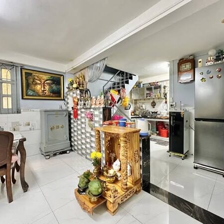 NHÀ LÊ VĂN QUỚI BÌNH TÂN – 61M2 – 3 TẦNG BTCT – HẺM XE TẢI – SỔ A4 –