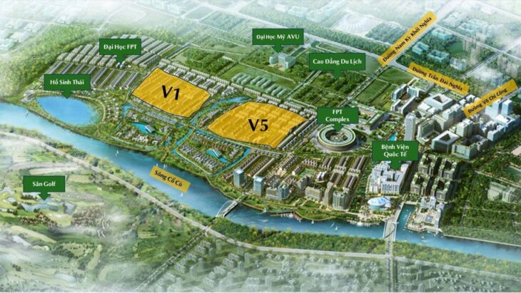 Lô góc 1145,9m2 -Khu đô thị FPT- Ngũ Hành Sơn -Giá chỉ 34,38 tỷ.