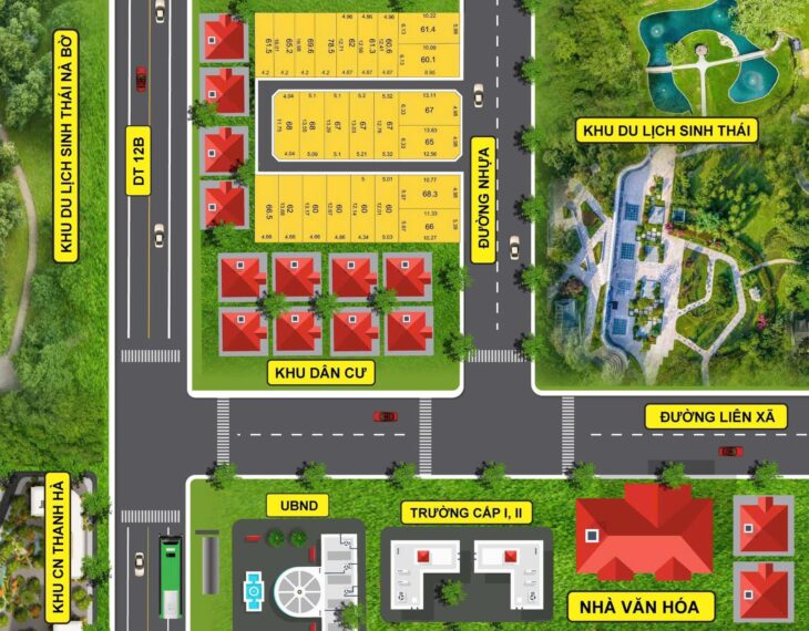 Quỹ đất có vị trí vàng tại thị trấn Thanh Hà Lạc Thuỷ Hoà Bình