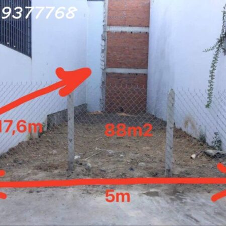 Bán lô đất hẻm đường Gò Cây Sung Vĩnh Hiệp Nha Trang