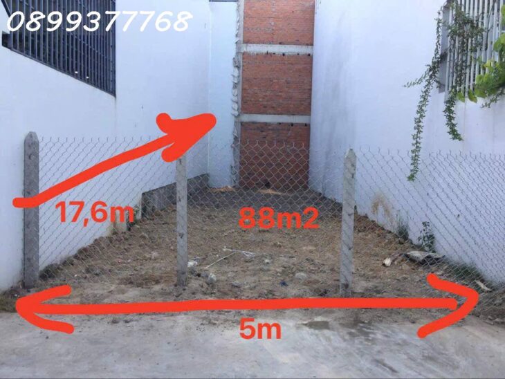 Bán lô đất hẻm đường Gò Cây Sung Vĩnh Hiệp Nha Trang