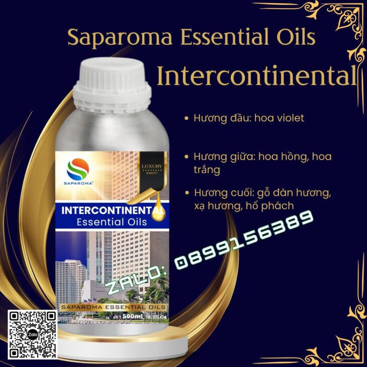 TINH DẦU NƯỚC HOA HƯƠNG KHÁCH SẠN SAPAROMA THƠM PHÒNG,SANG TRỌNG, ĐẲNG CẤP – CHAI 500ML