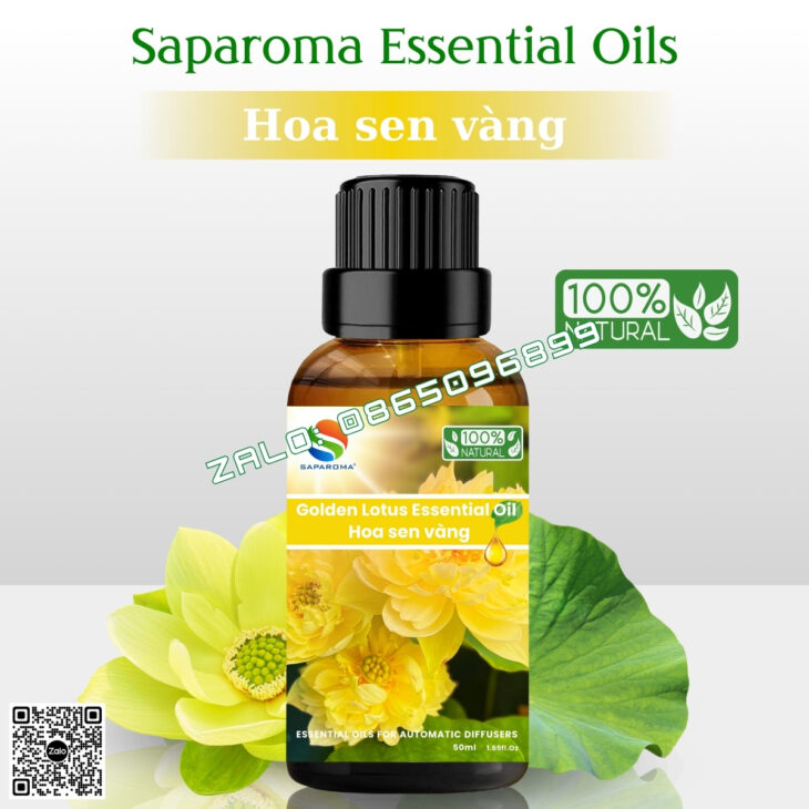 LỌ 50ML TINH DẦU THIÊN NHIÊN CAO CẤP SAPAROMA, THƠM PHÒNG, HỖ TRỢ KHỬ MÙI, THƯ GIÃN, GIẢM STRESS