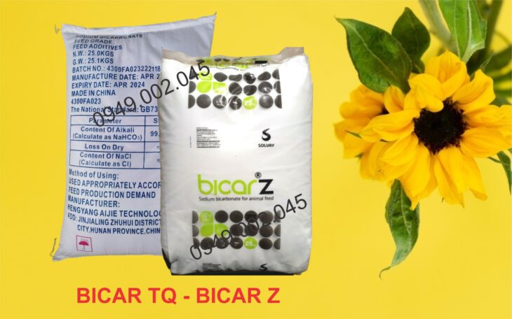 Sodium Bicarbonate – Bicar Z, Bicar TQ nâng kiềm ao nuôi