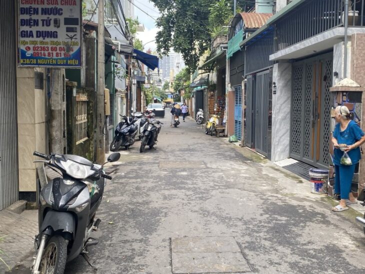 ► Nhà Kiệt 5m Nguyễn Duy Hiệu gần Nguyễn Văn Thoại, 78m2, gác lửng 5 tỷ