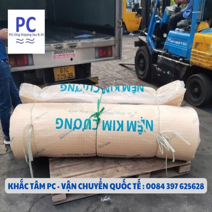 Gửi Nệm đi Mỹ bằng đường Biển tại TPHCM