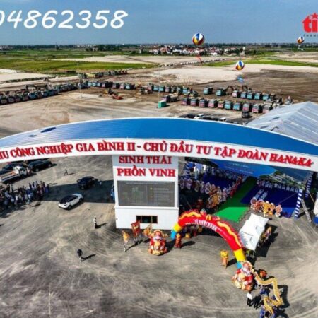 Cho thuê đất Khu công nghiệp Gia Bình II, Bắc Ninh