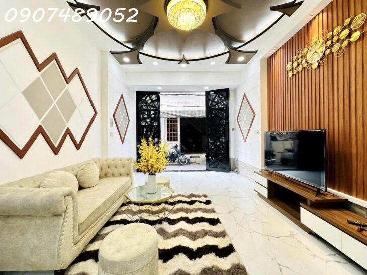 ???? BÁN NHÀ PHAN VĂN TRỊ – 48M² – 3 TẦNG – 4PN – HXH NHỈNH 5x Tỷ TL ????