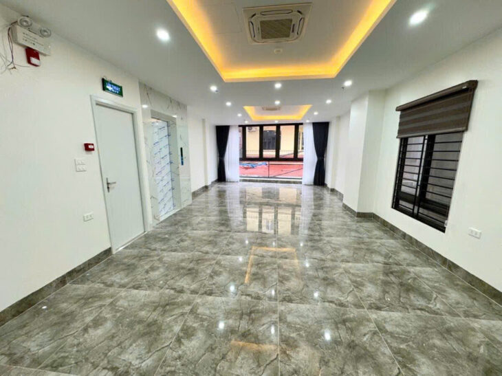 Tòa Ván Phòng Xuân Thuỷ Cầu Giấy Ô tô – KD – 7 tầng Thang Máy Dt 59m2 7 tầng mt 5.4m Giá 22.5 tỷ